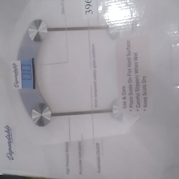 Tempered glass scale - Picture 5 of 8